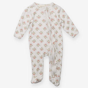 Woven Sleepsuit Zipped With Frill Fabric all the w