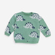 Jumper green with stegosaurus