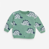 Jumper green with stegosaurus