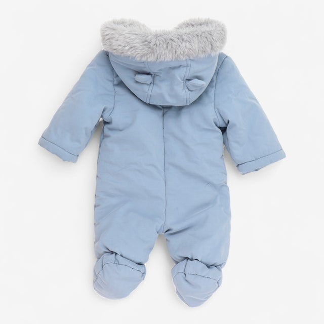 Pale Blue Padded Pramsuit