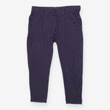 Isabella Oliver Navy Polka Dot Maternity Wear jogg