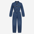 Denim Utility Jumpsuit 