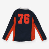 Rugby Shirt Blue and Orange - Baseball