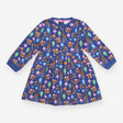 Dress Long Sleeve Blue Elmer and Friends