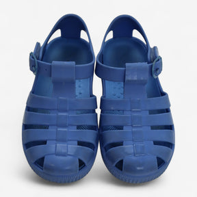 Jelly Shoe Blue with Velcro Fastening