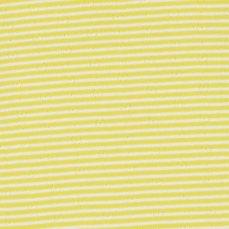 Bodysuit Long Sleeve Yellow Pointelle