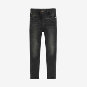 Girls Blackwash Skinny Jeans,