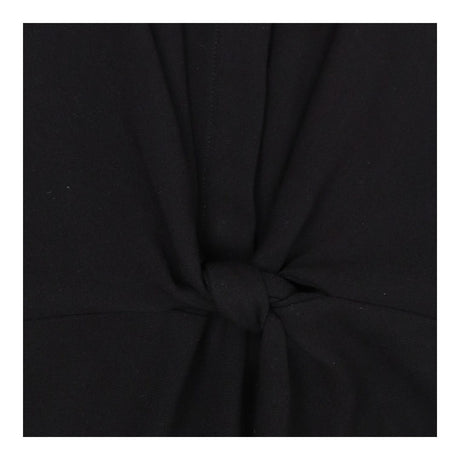 Dress black collared