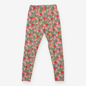 Leggings pink strawberries