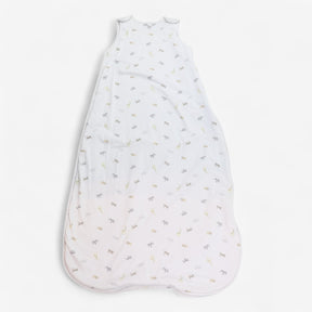 White sleeping bag Safari Animals 1.0tog