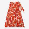 Wrap Skirt - Orange Leaf