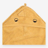 Hooded towel brown dino