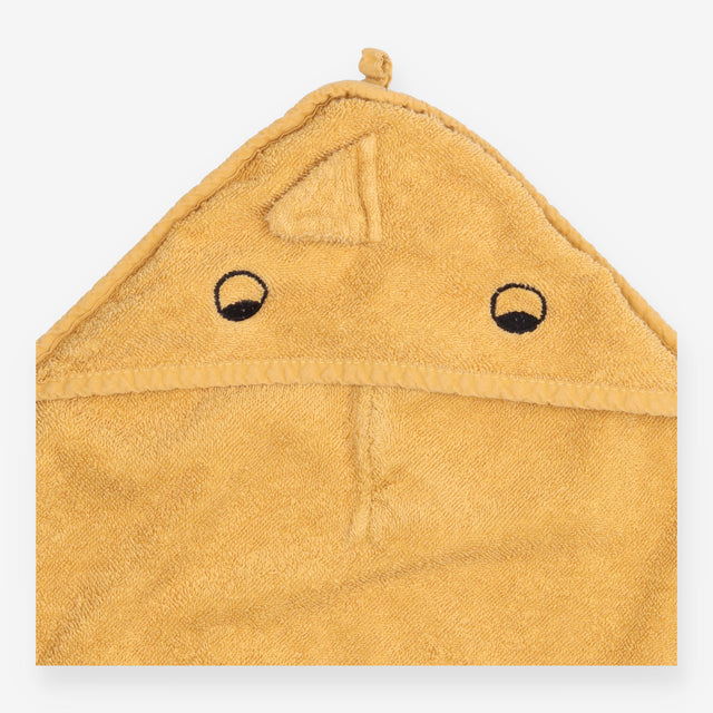 Hooded towel brown dino