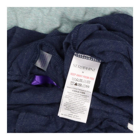 Maternity Joggers 2‑Pack Blue & Green – Soft Jerse