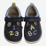 Blue Velcro Strap ABC