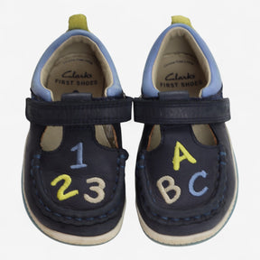 Blue Velcro Strap ABC