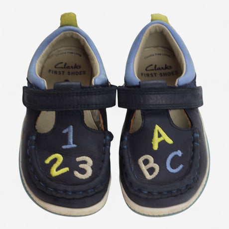 Blue Velcro Strap ABC