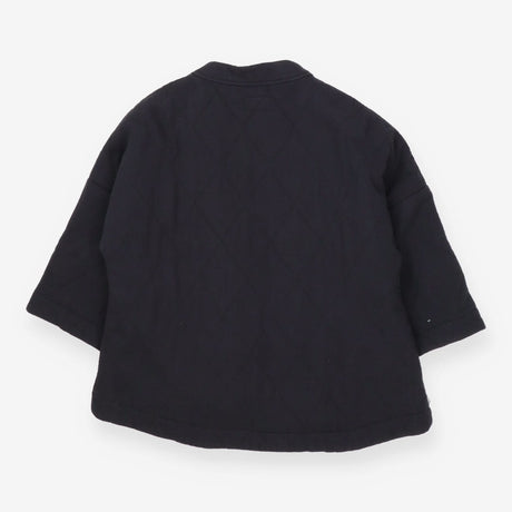 Quilted Overshirt Black