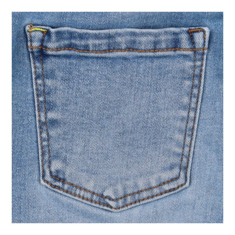 Jeans light blue floral pockets