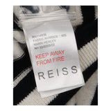 Striped Jumper Off White Black Cotton Cashmere
