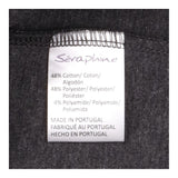 Maternity Dress Grey Cowl Neck Pleated Jersey