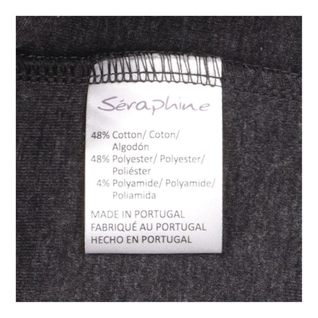 Maternity Dress Grey Cowl Neck Pleated Jersey