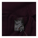 Sweater plum round neck