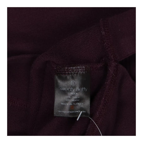 Sweater plum round neck