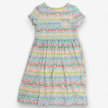 Dress jersey springtime floral