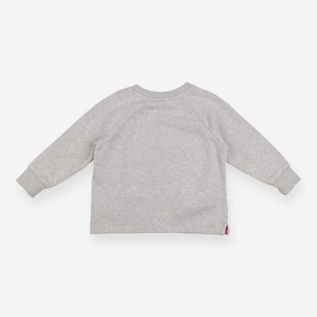 Sweatshirt grey pink masked fox