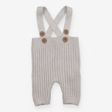 Dungaree knit ribbed grey