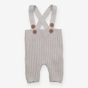 Dungaree knit ribbed grey