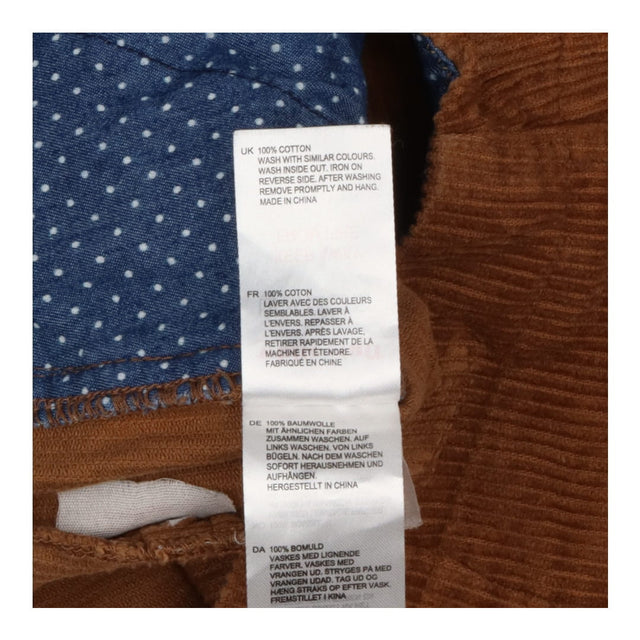 Trouser brown cord