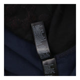 Tee LS navy blue sequin butterflies