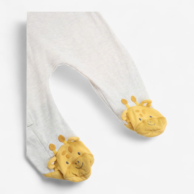 Sleepsuit Zip with Giraffe Feet