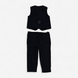Waist Coat & Trouser Navy 2pcs