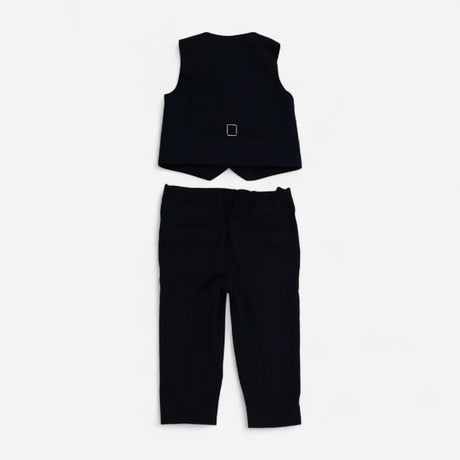 Waist Coat & Trouser Navy 2pcs