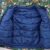 Coat 4 in 1 Green with Road Work Vehicles