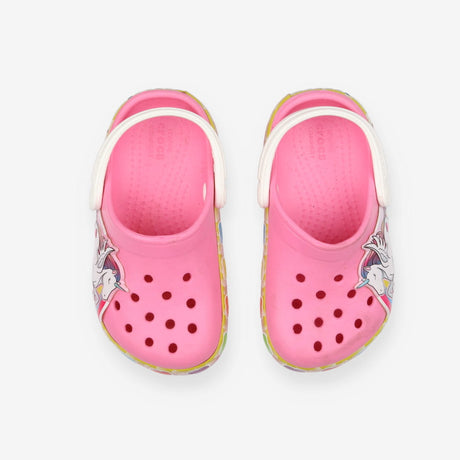 Crocs pink unicorn