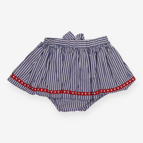 Skort Mintini blue striped bow