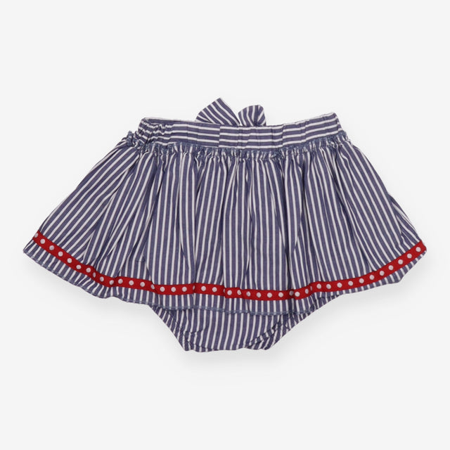 Skort Mintini blue striped bow