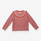 Pink Velour Sweater