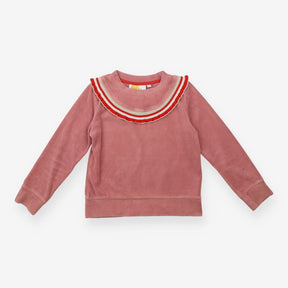 Pink Velour Sweater