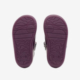 Puzzle blackcurrant glitter first walking shoe