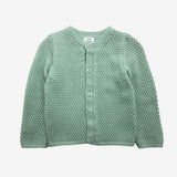 Moss Stitch Green Cardigan