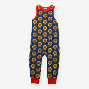 Romper navy sunflowers