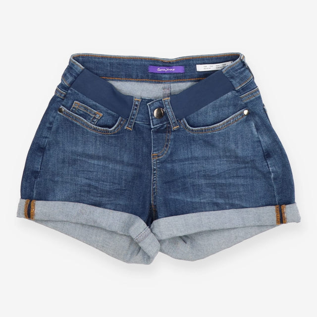 Seraphine Maternity Denim Shorts – Under Bump Stre