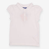 White Polo Shirt with Heart