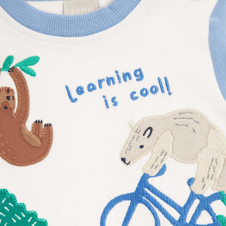 Baby Learning Is Cool Applique Top
