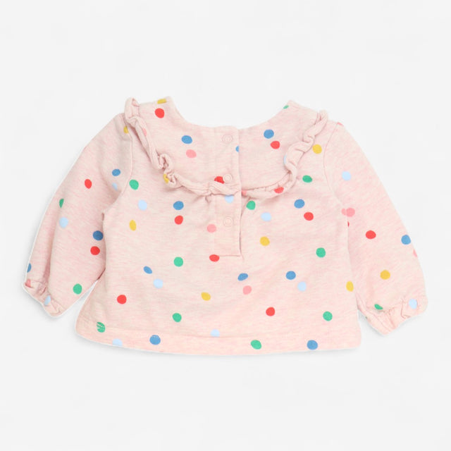 Pink Polkadot Sweater